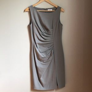 ❌SOLD❌Calvin Klein Gray Career-style dress. Size 6